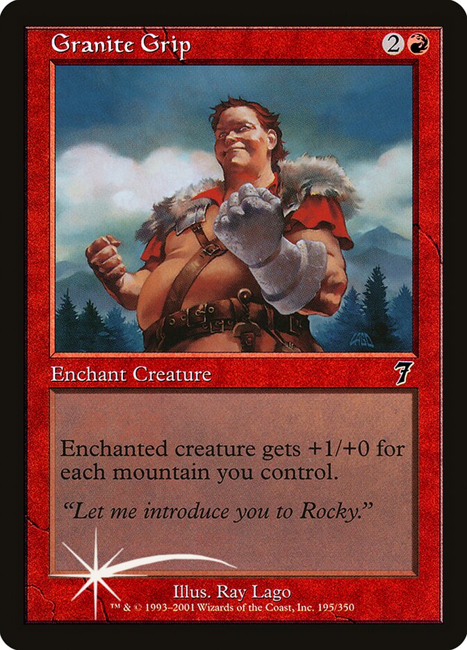 Granite Grip (7ED-195★) (Foil)