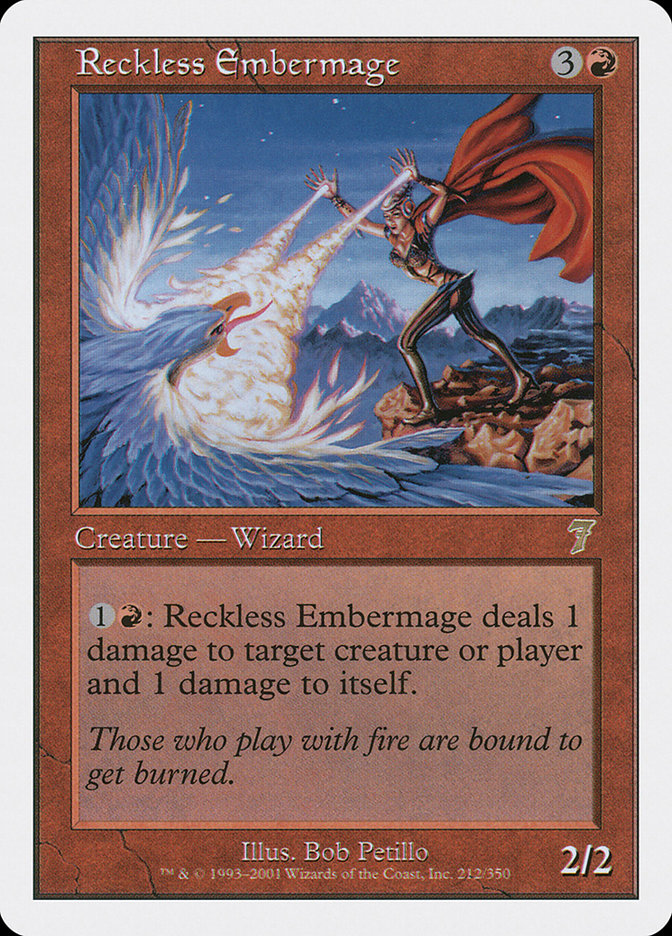 Reckless Embermage (7ED-212)