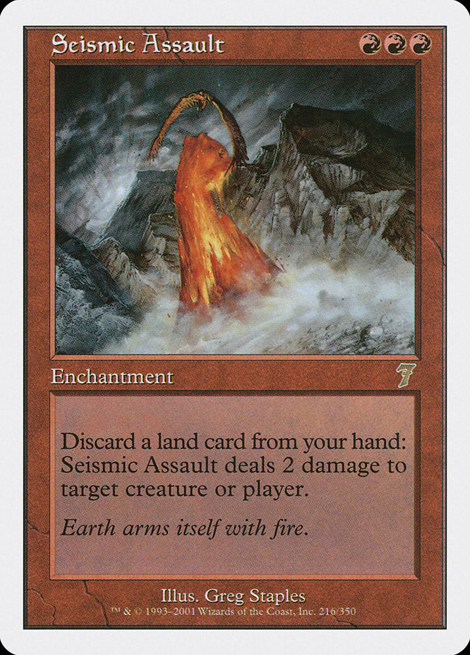Seismic Assault (7ED-216)