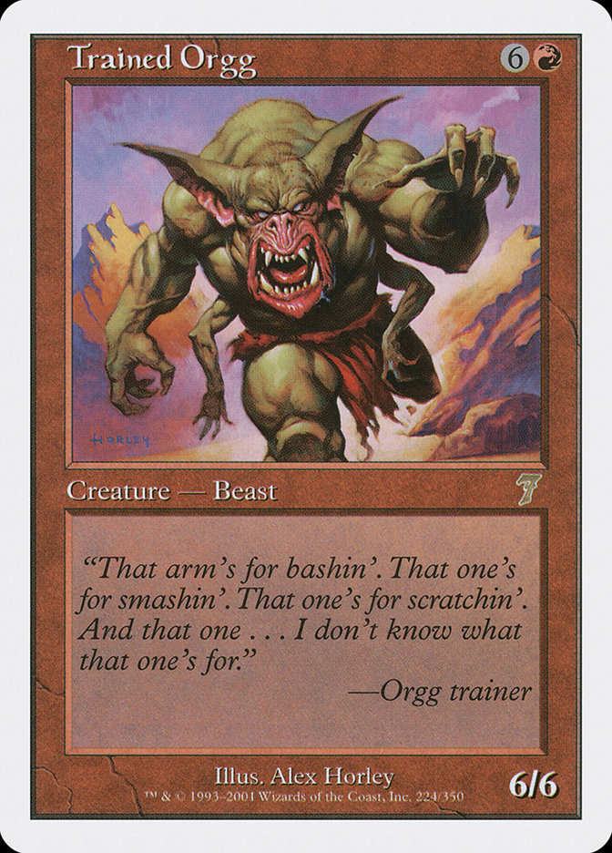 Trained Orgg (7ED-224)