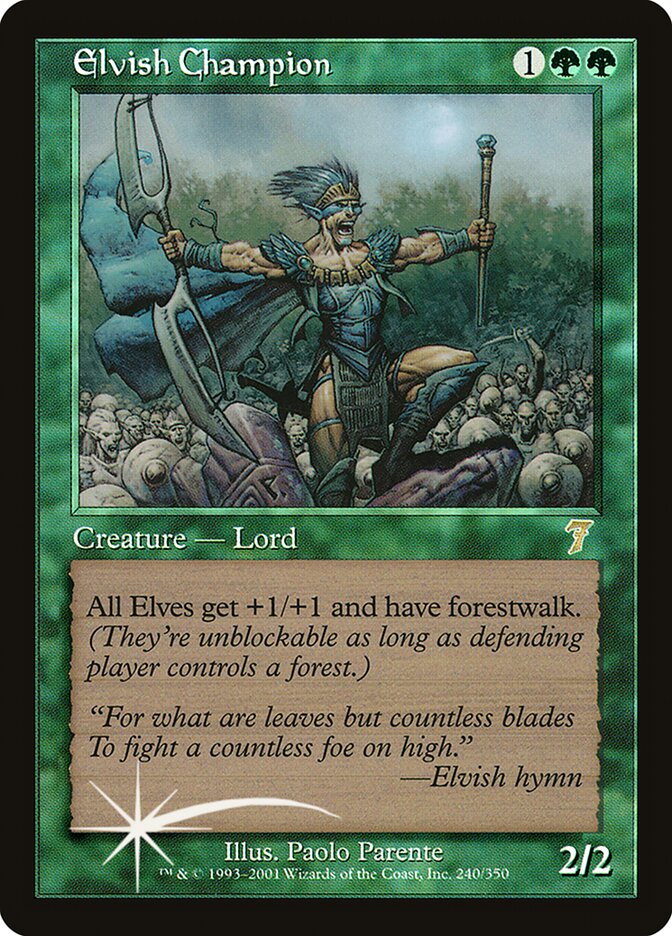 Elvish Champion (7ED-240★) (Foil)