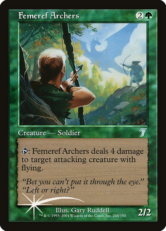 Femeref Archers (7ED-244★) (Foil)