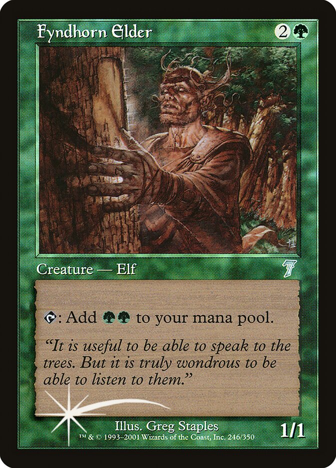 Fyndhorn Elder (7ED-246★) (Foil)