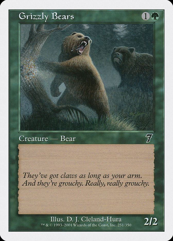 Grizzly Bears (7ED-251)