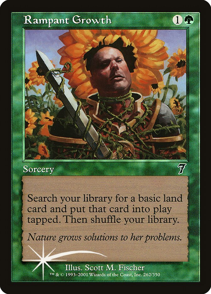 Rampant Growth (7ED-262★) (Foil)