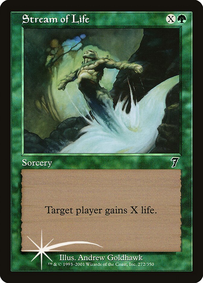 Stream of Life (7ED-272★) (Foil)