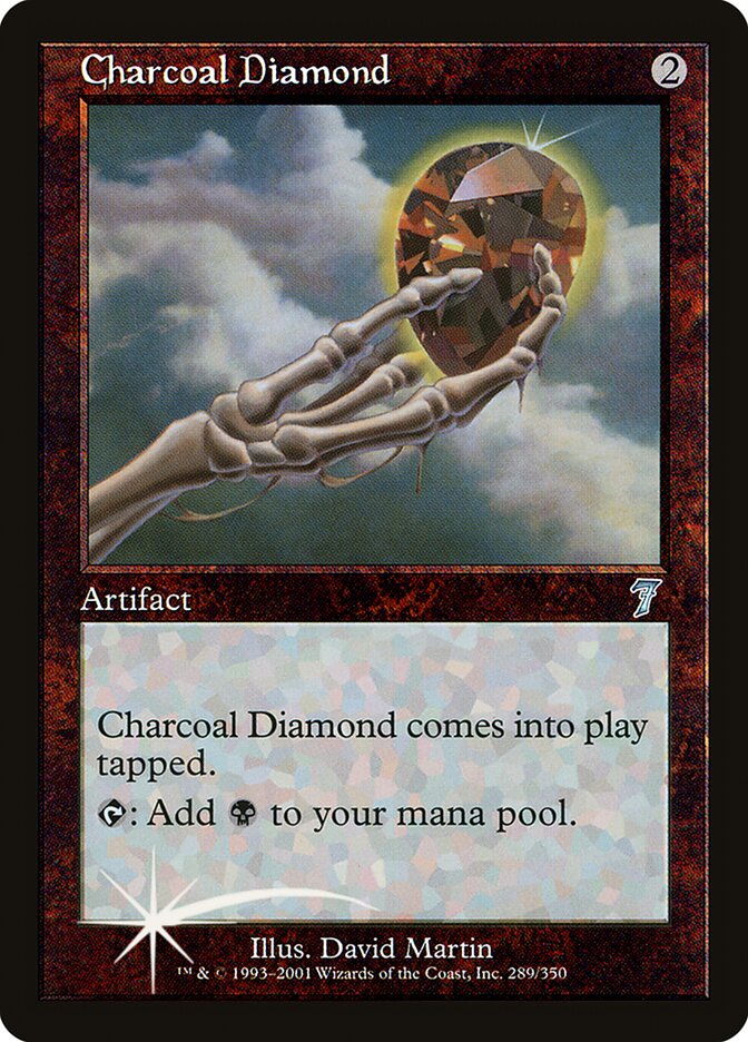 Charcoal Diamond (7ED-289★) (Foil)