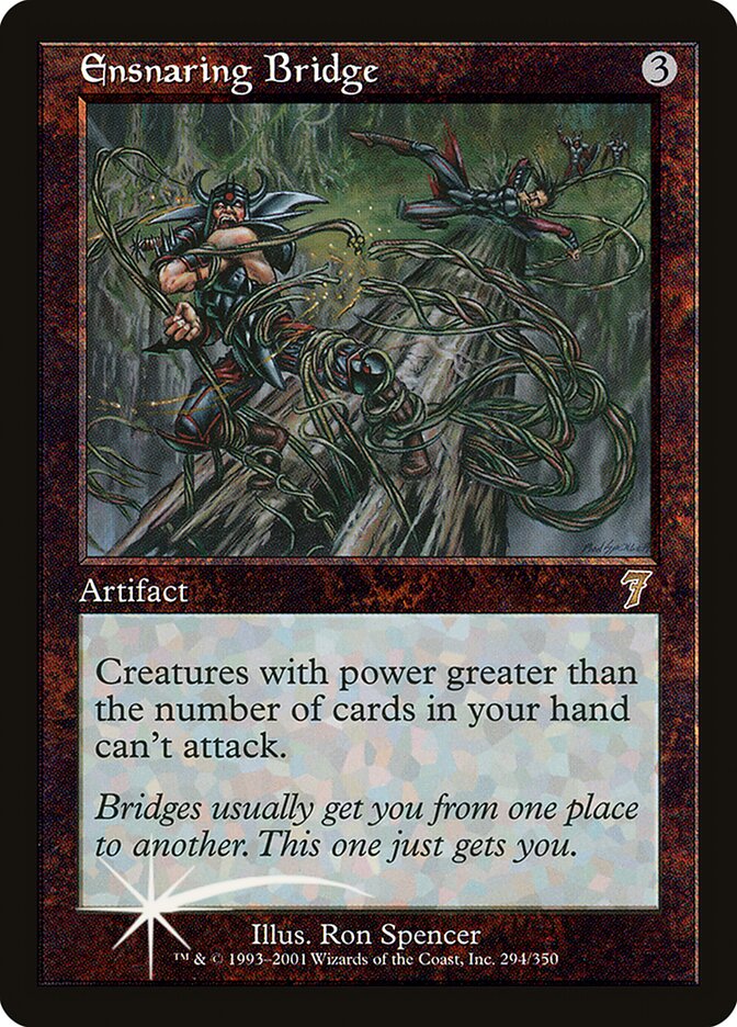 Ensnaring Bridge (7ED-294★) (Foil)
