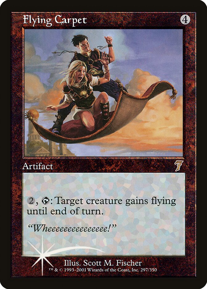 Flying Carpet (7ED-297★) (Foil)