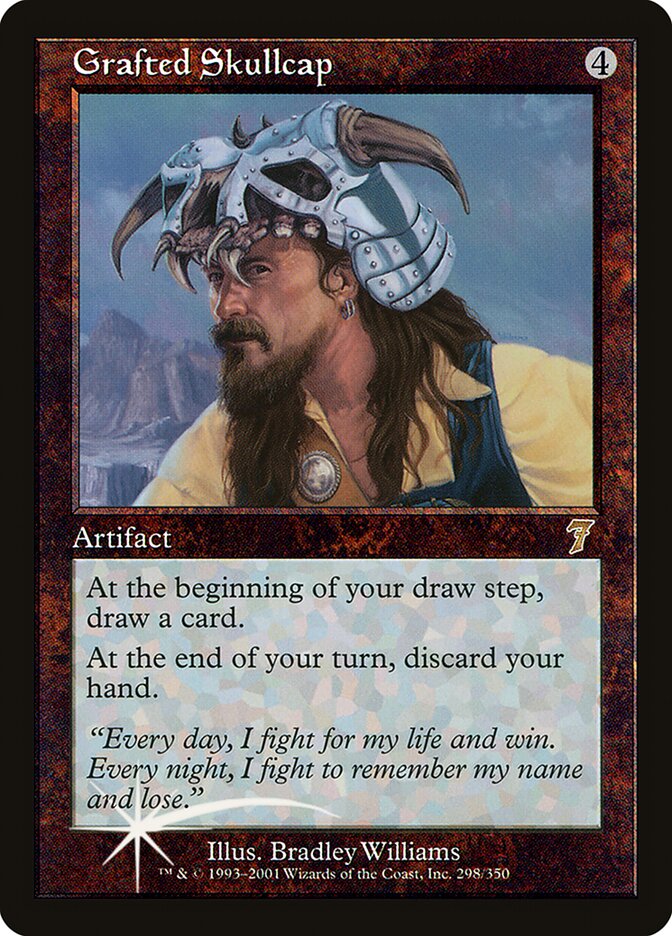 Grafted Skullcap (7ED-298★) (Foil)
