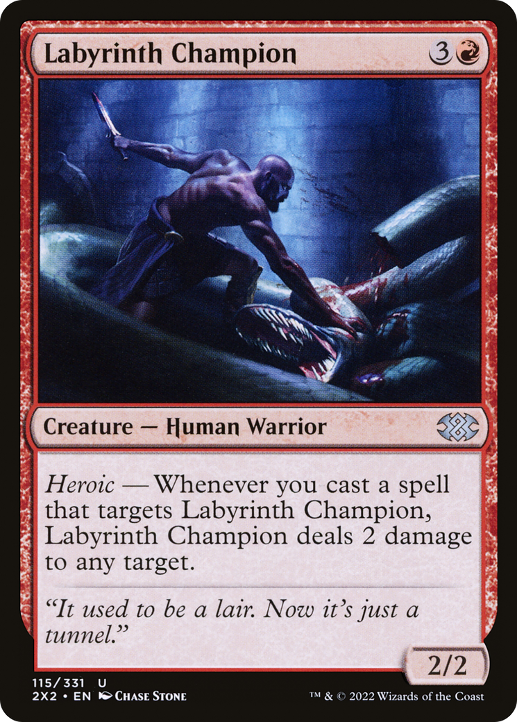 Labyrinth Champion (2X2-115) (Foil)