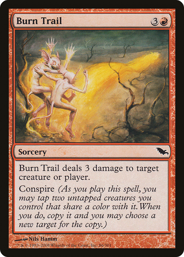 Burn Trail (SHM-086) (Foil)