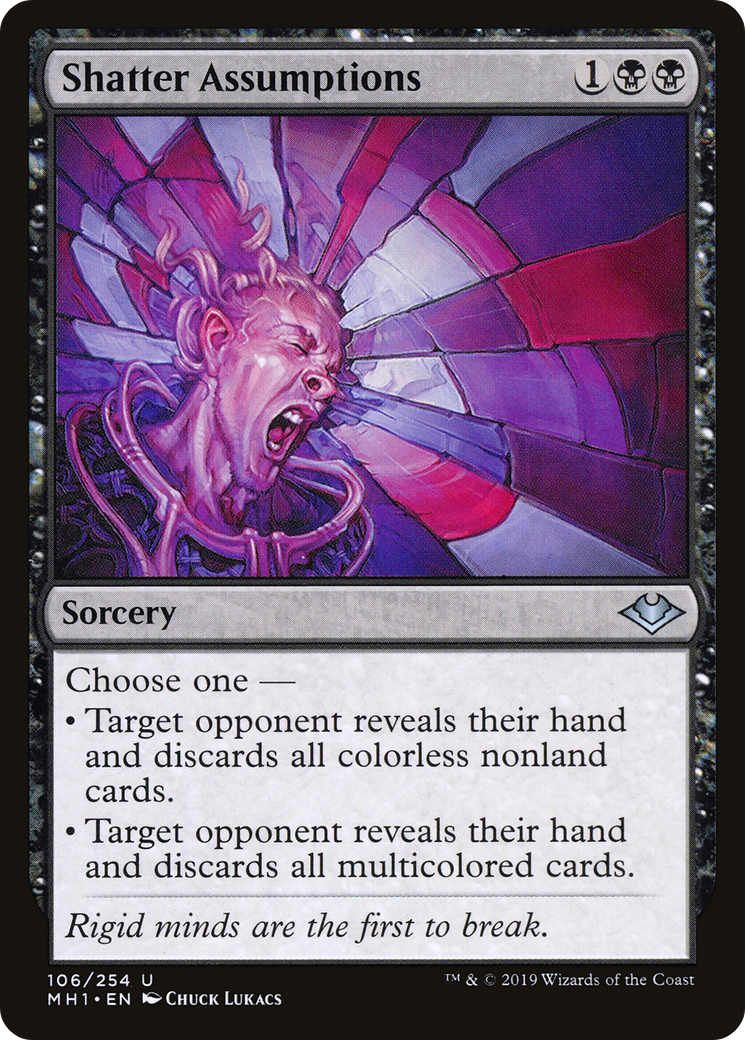 Shatter Assumptions (MH1-106)