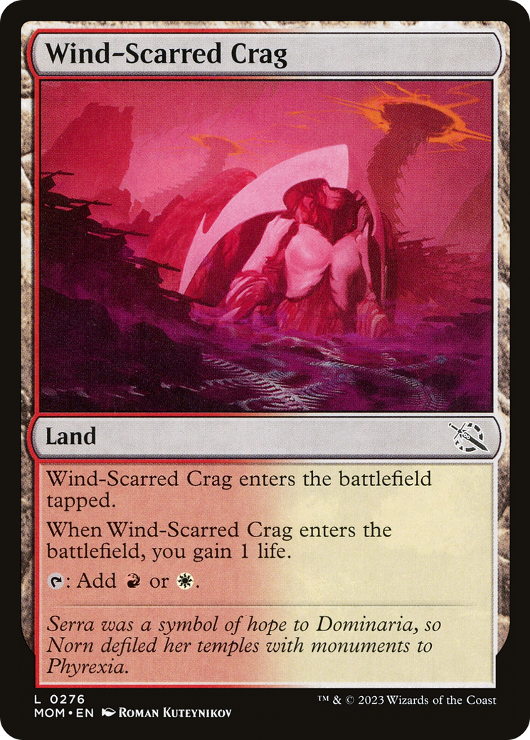 Wind-Scarred Crag (MOM-276) (Foil)