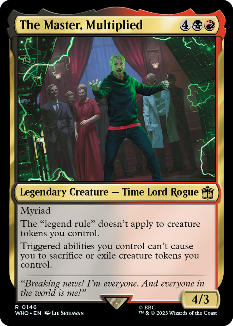 The Master, Multiplied (WHO-146) (Foil)