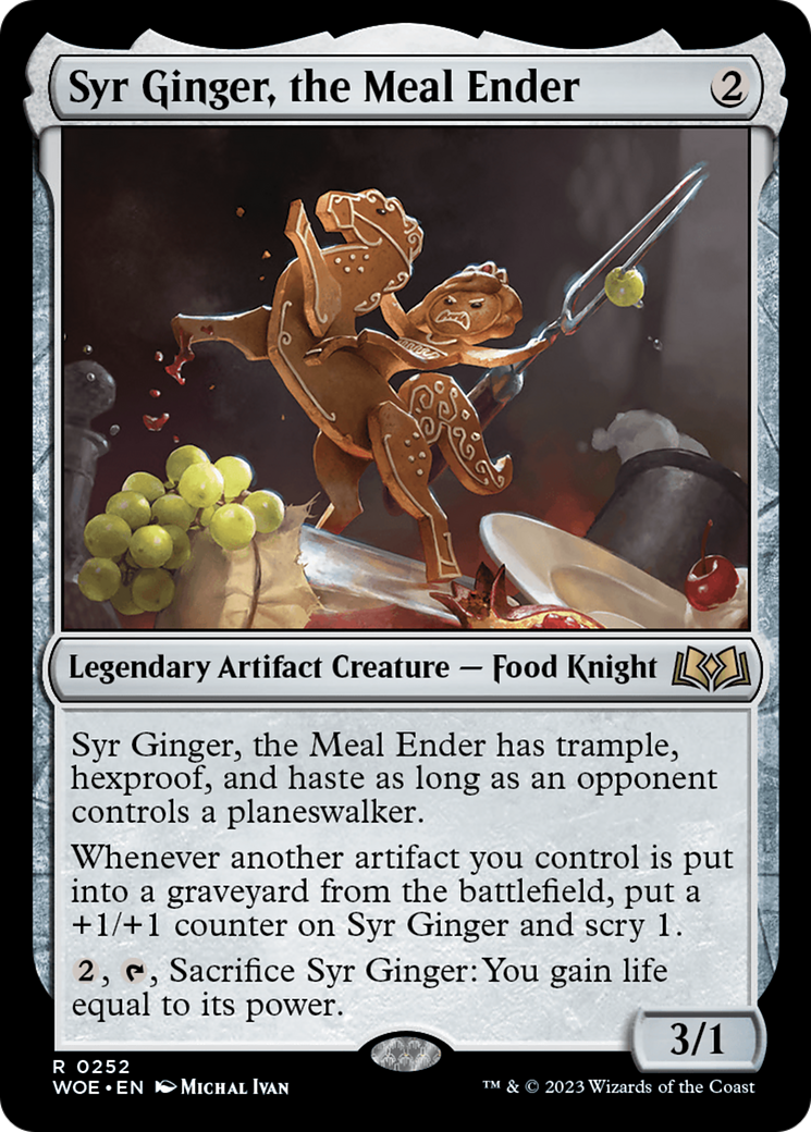 Syr Ginger, the Meal Ender (WOE-252)