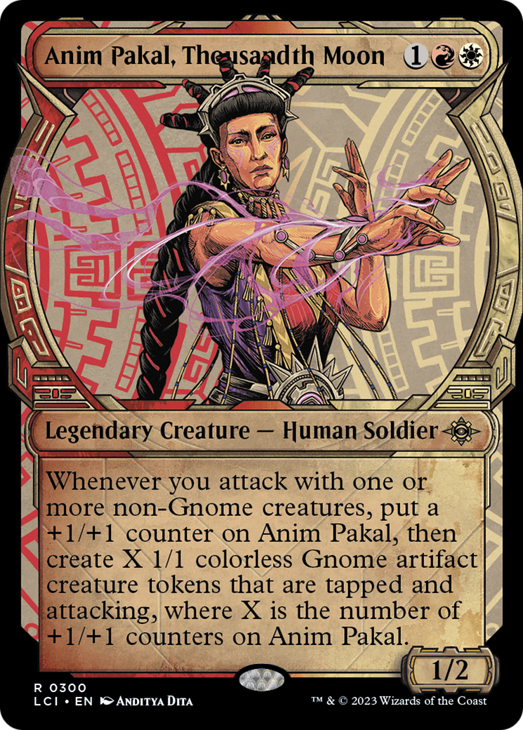 Anim Pakal, Thousandth Moon (LCI-300) (Showcase) (Foil)