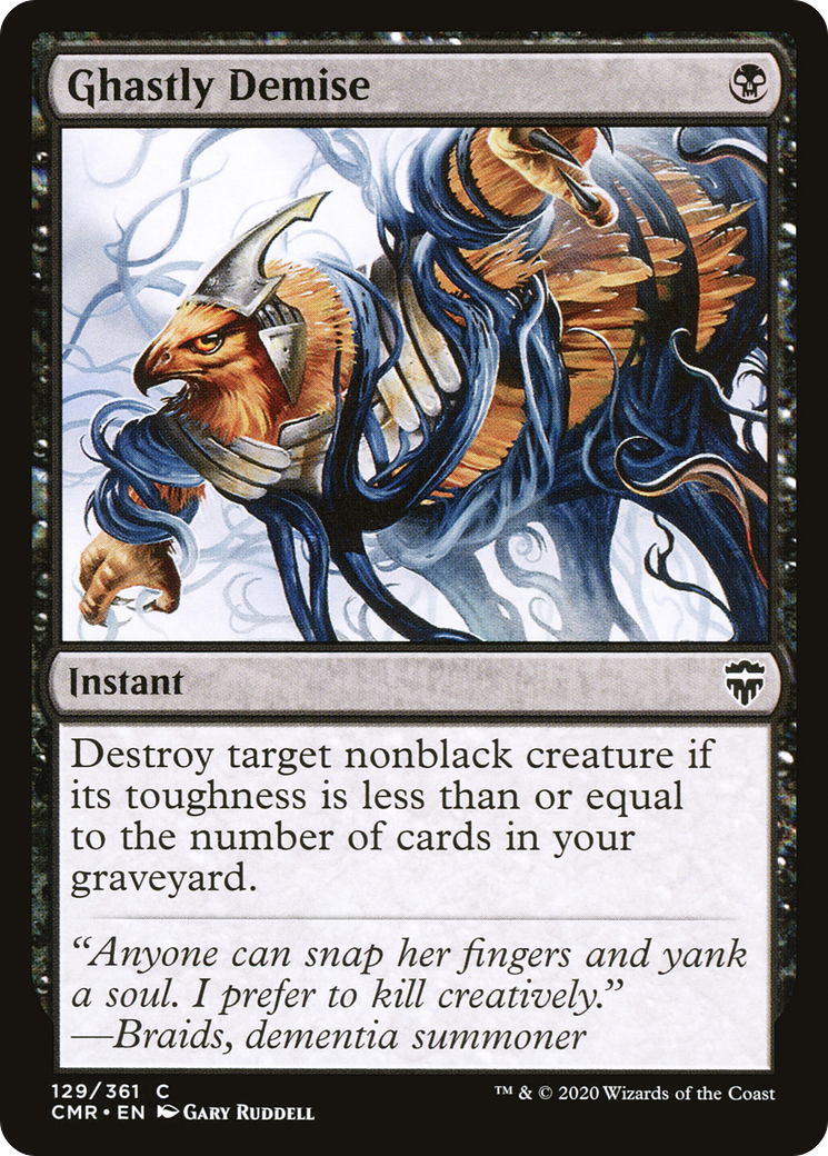 Ghastly Demise (CMR-129) (Foil)
