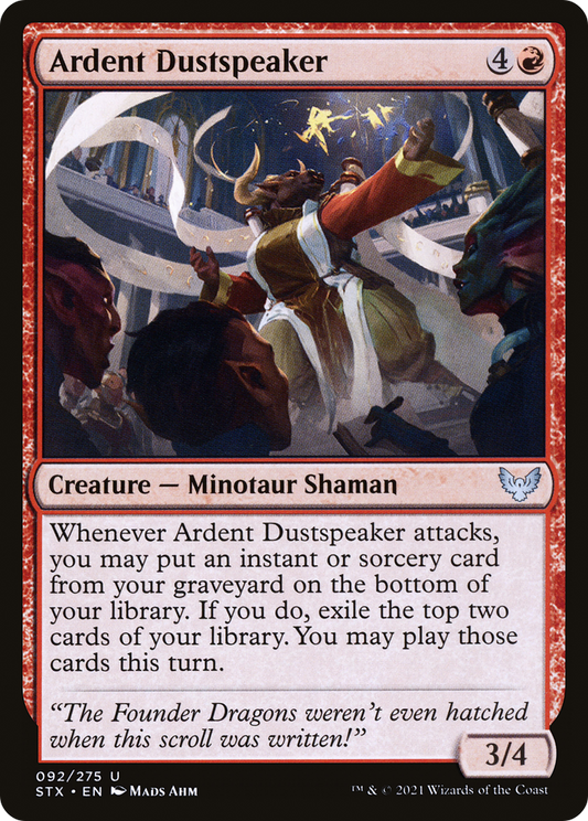 Ardent Dustspeaker (STX-092) (Foil)