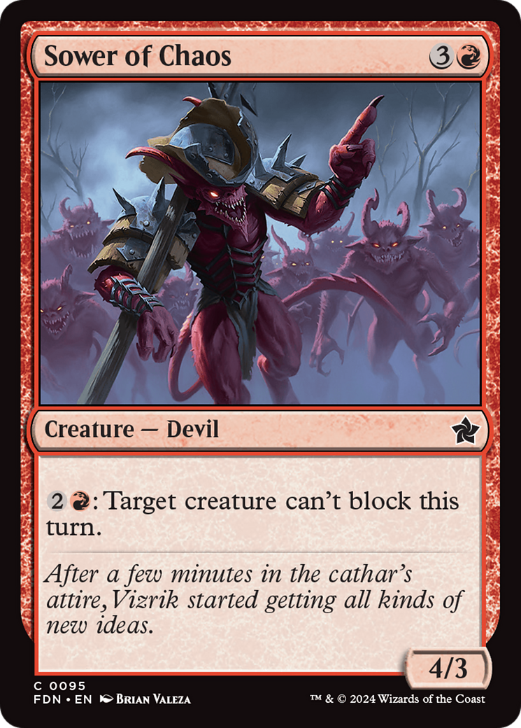 Sower of Chaos (FDN-095)