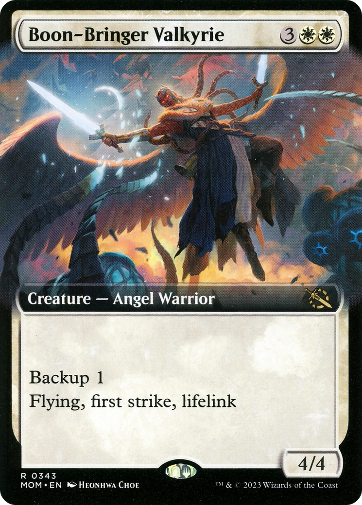 Boon-Bringer Valkyrie (MOM-343) (Extended Art) (Foil)