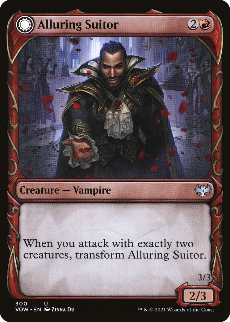 Alluring Suitor // Deadly Dancer (VOW-300) (Showcase) (Foil)