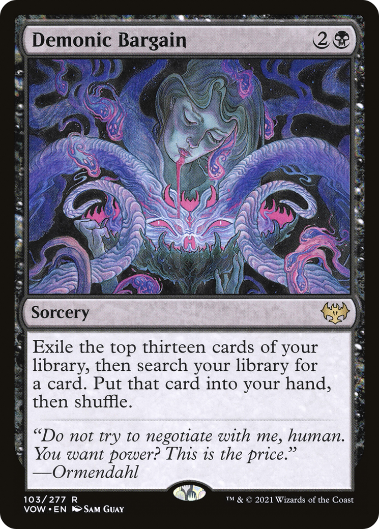 Demonic Bargain (VOW-103) (Foil)