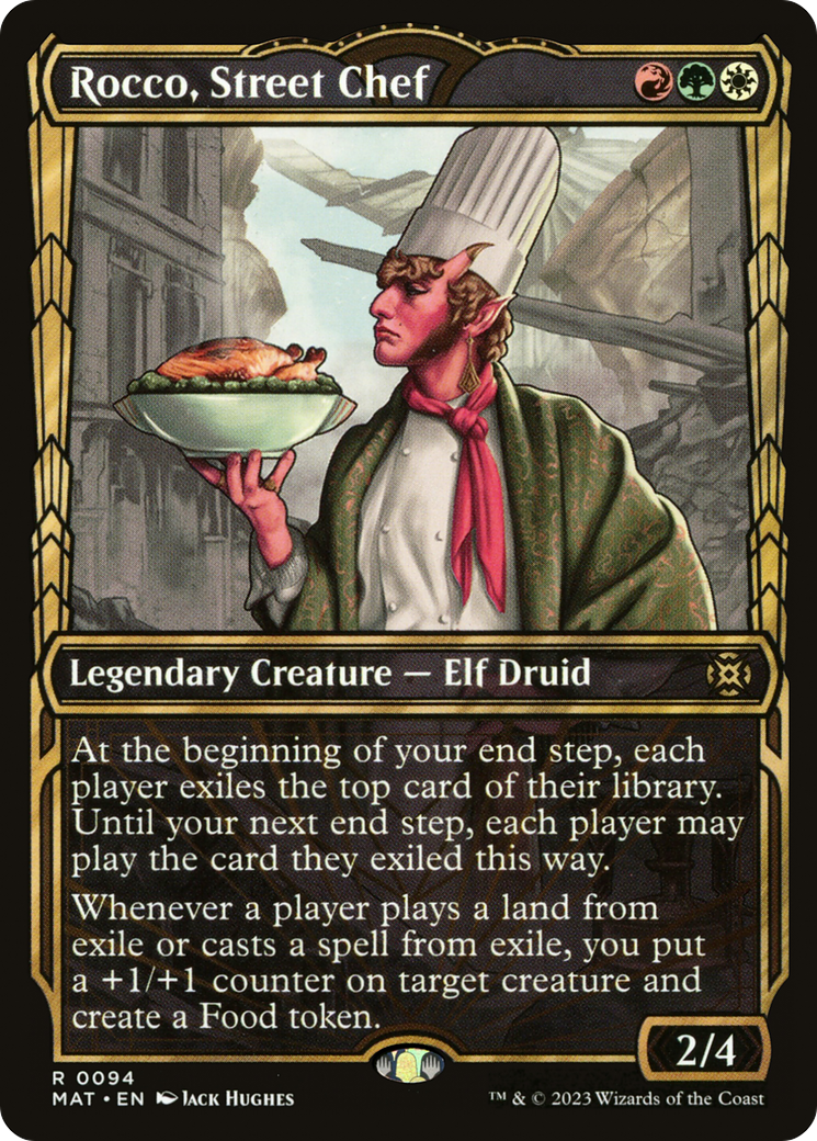 Rocco, Street Chef (MAT-094) (Showcase)
