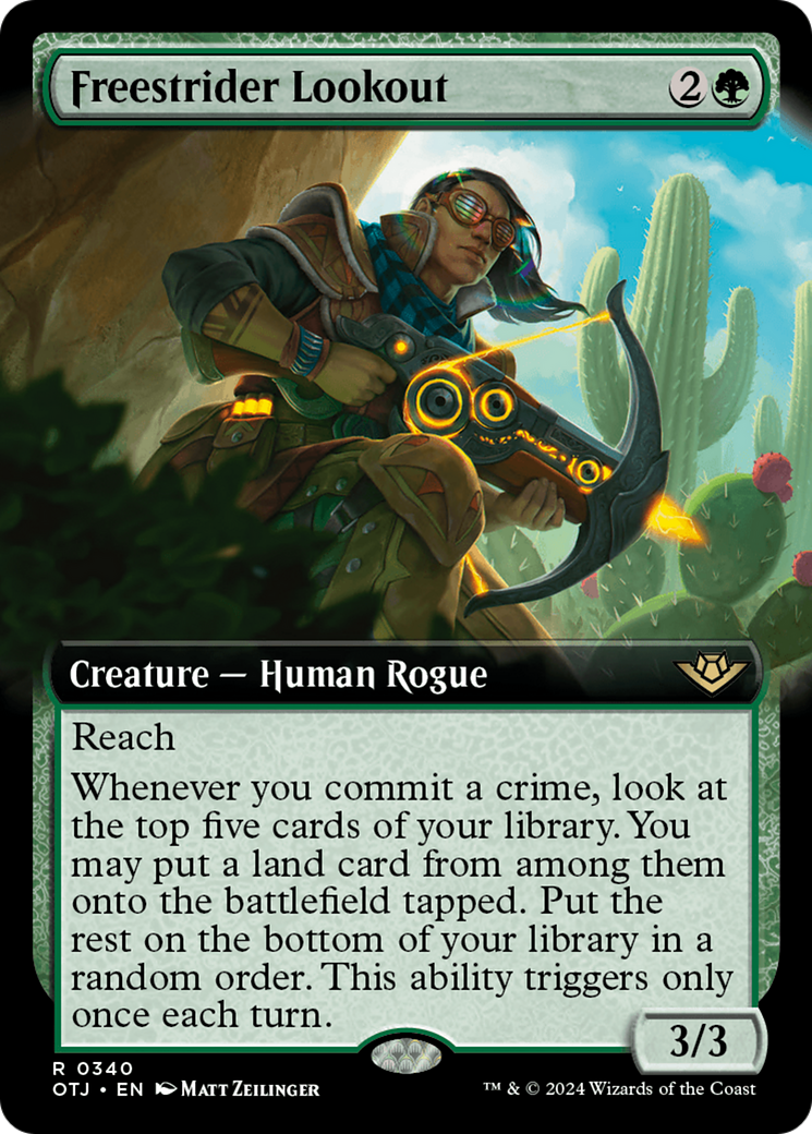 Freestrider Lookout (OTJ-340) (Extended Art)