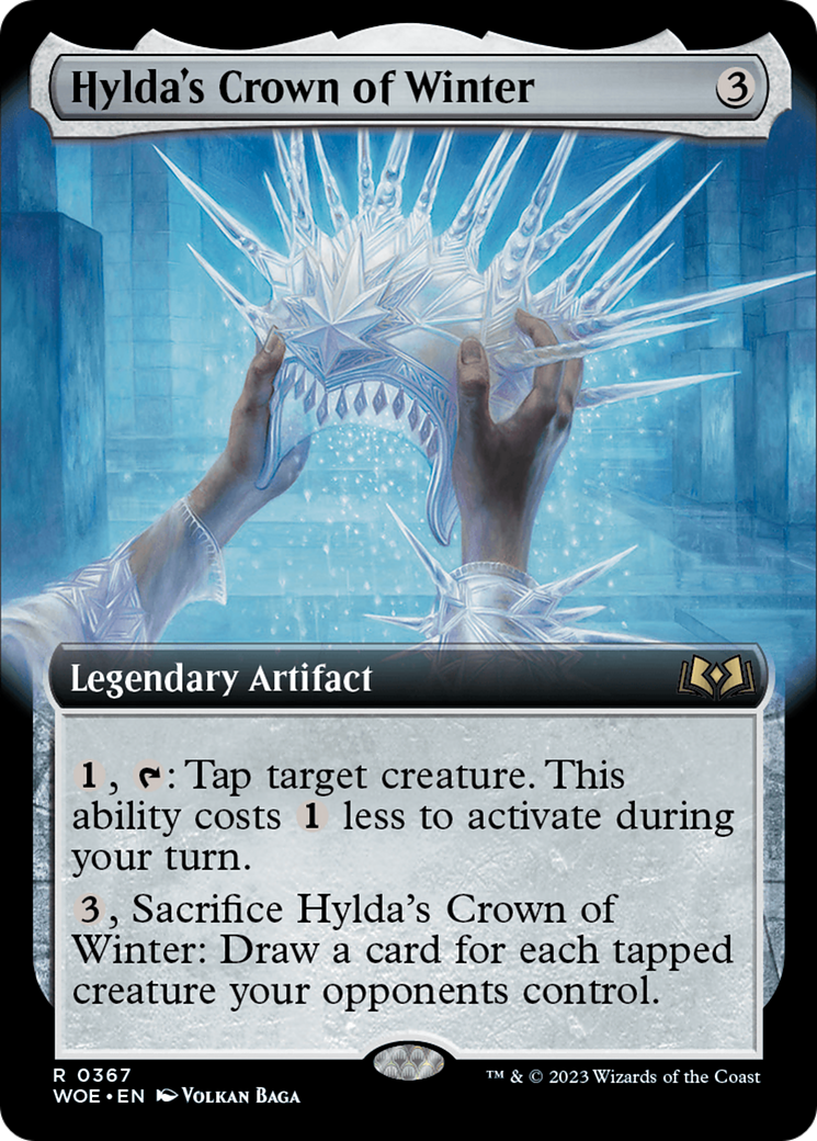 Hylda's Crown of Winter (WOE-367) (Extended Art)