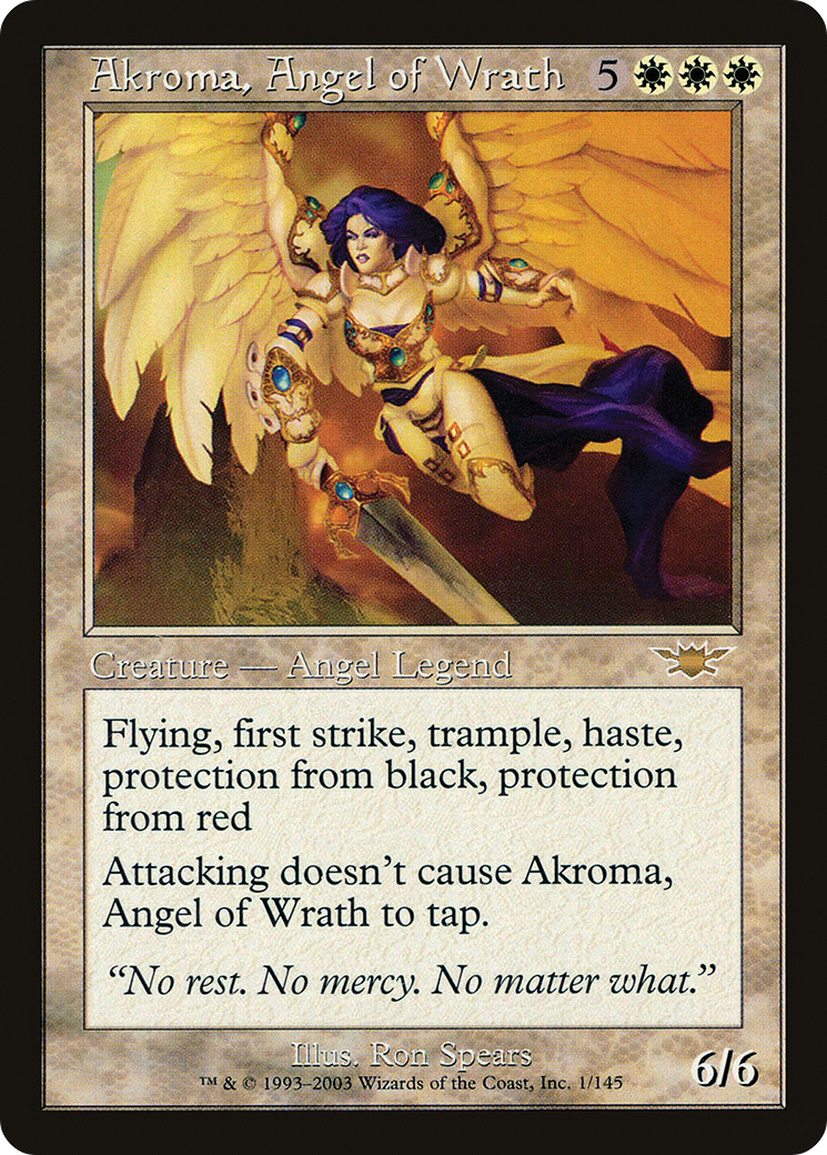 Akroma, Angel of Wrath (LGN-001)