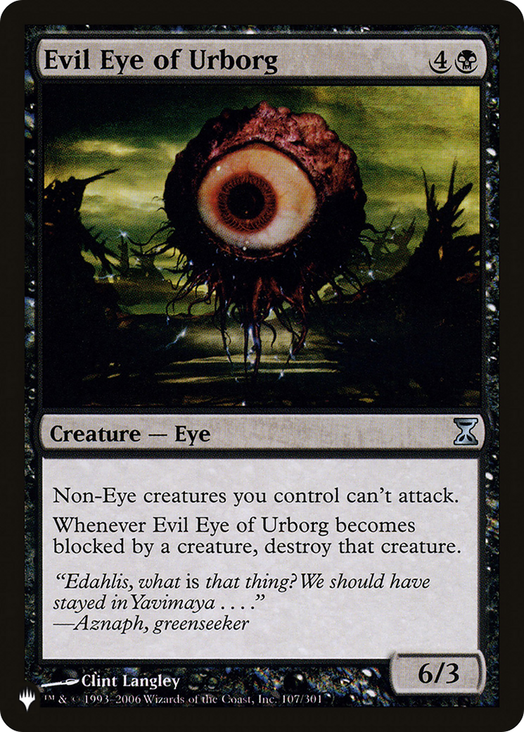 Evil Eye of Urborg (LIST-TSP-107)