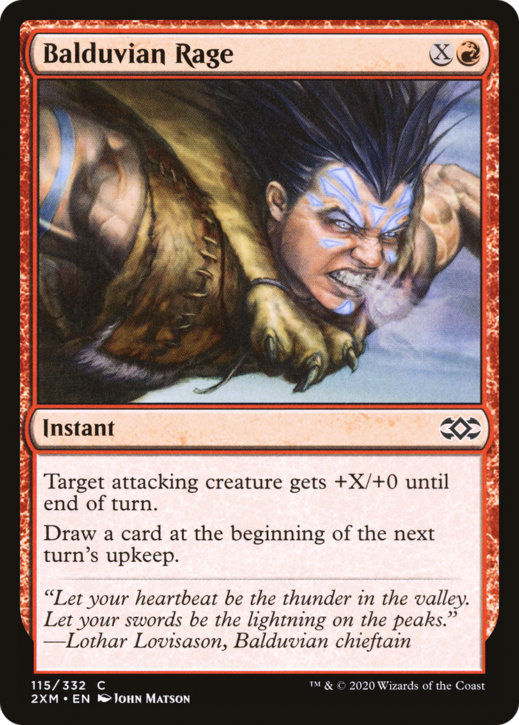 Balduvian Rage (2XM-115) (Foil)