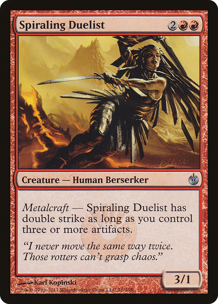 Spiraling Duelist (MBS-076) (Foil)