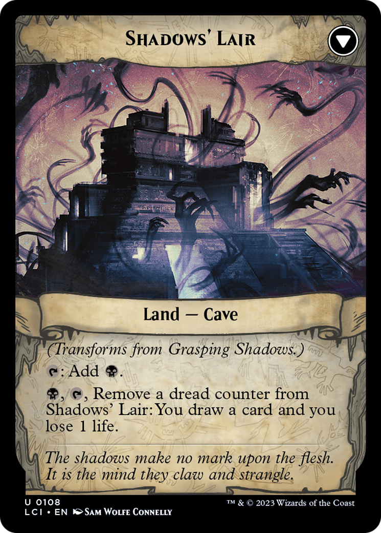 Grasping Shadows // Shadows' Lair (LCI-108)