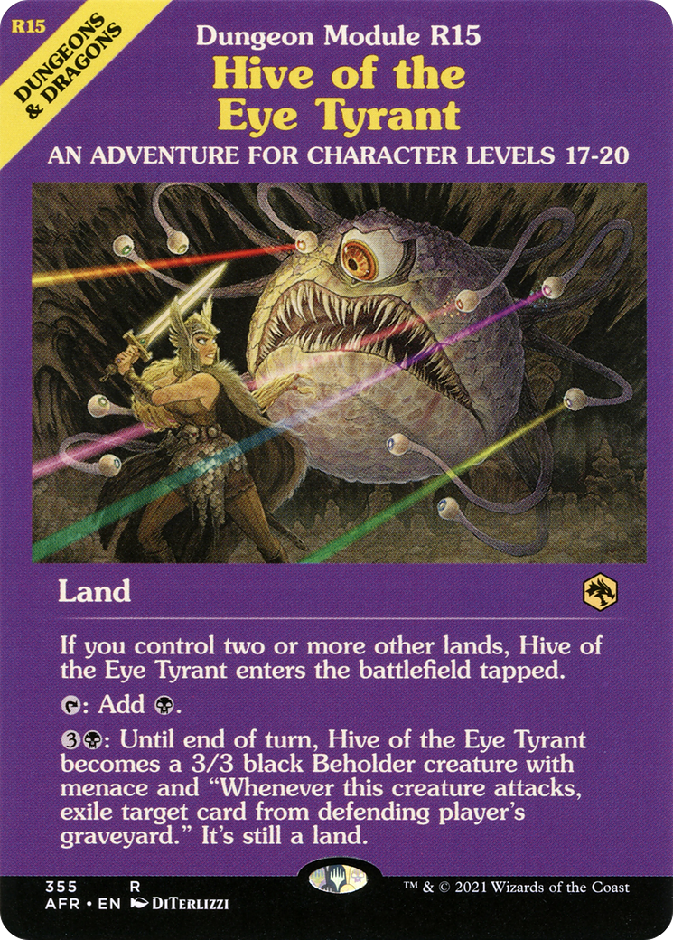 Hive of the Eye Tyrant (AFR-355) (Showcase)