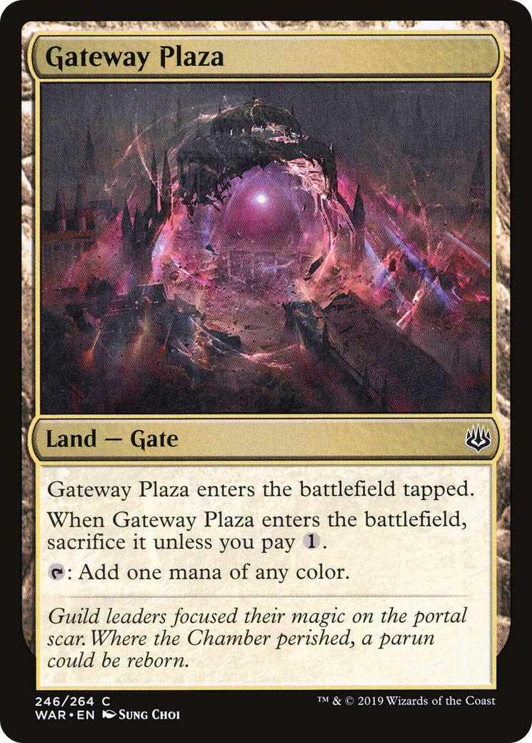 Gateway Plaza (WAR-246) (Foil)