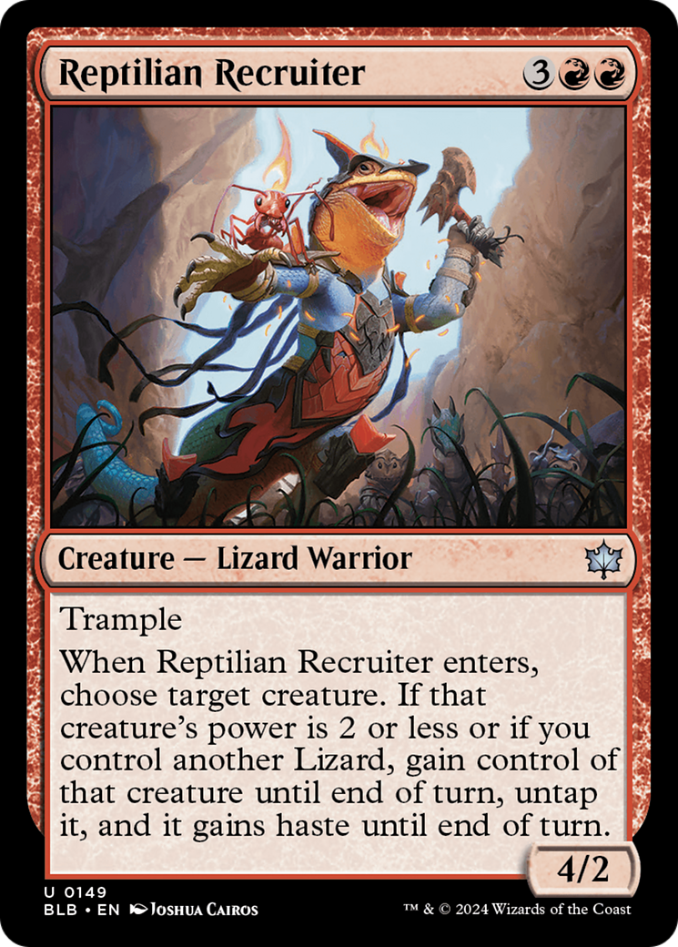 Reptilian Recruiter (BLB-149)