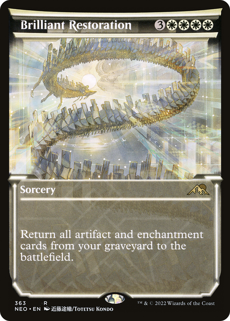 Brilliant Restoration (NEO-363) (Showcase)
