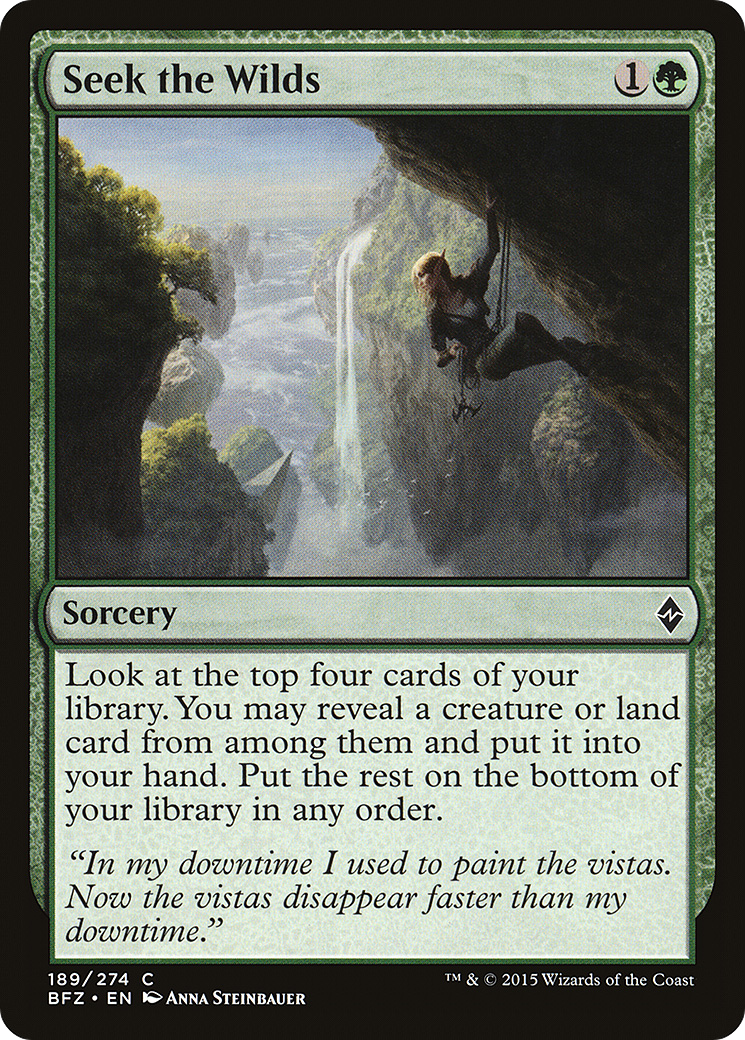 Seek the Wilds (BFZ-189)