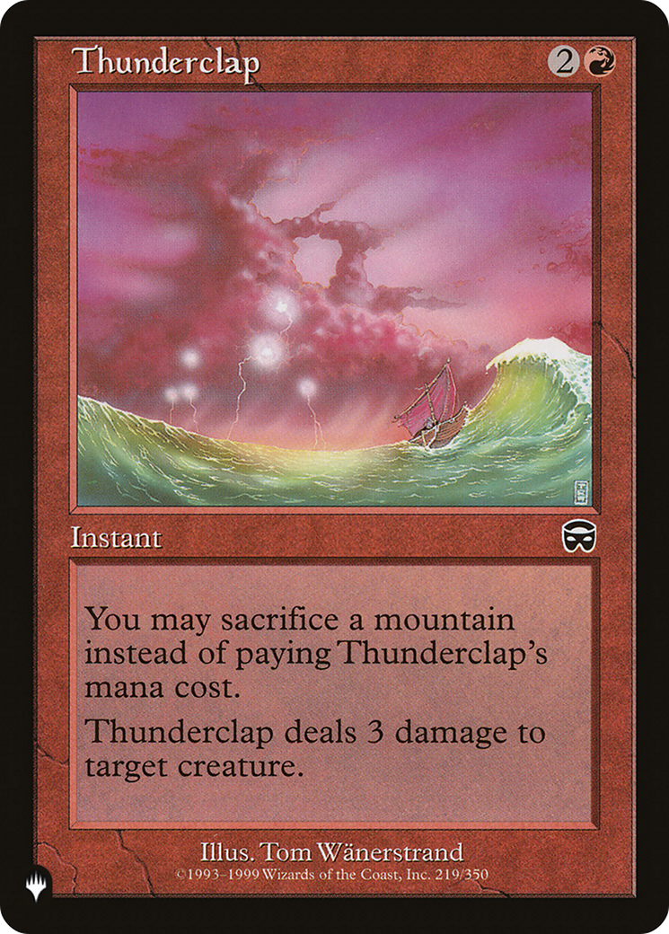 Thunderclap (LIST-MMQ-219)