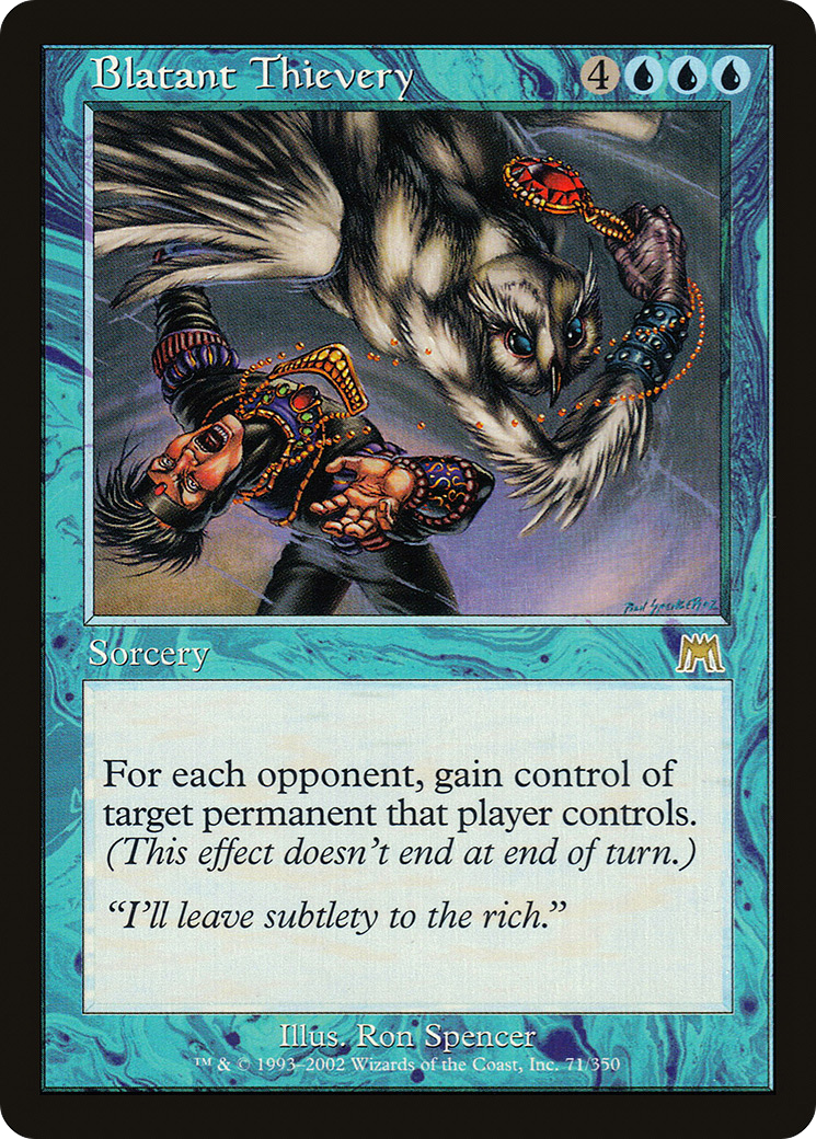 Blatant Thievery (ONS-071) (Foil)