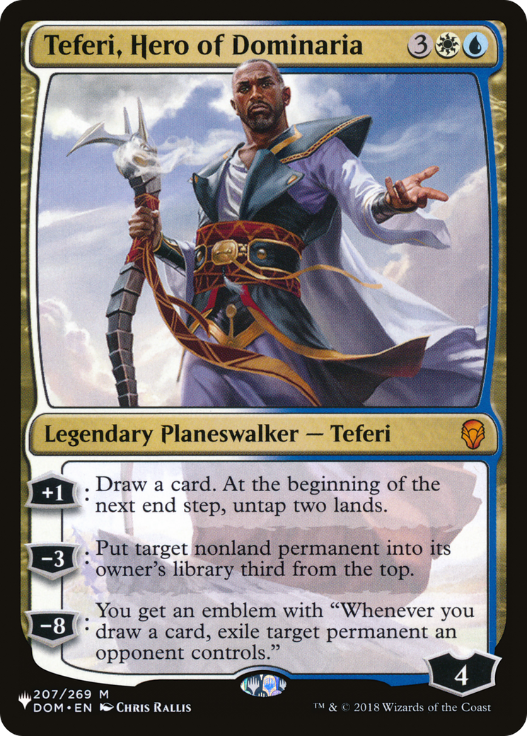 Teferi, Hero of Dominaria (LIST-DOM-207)