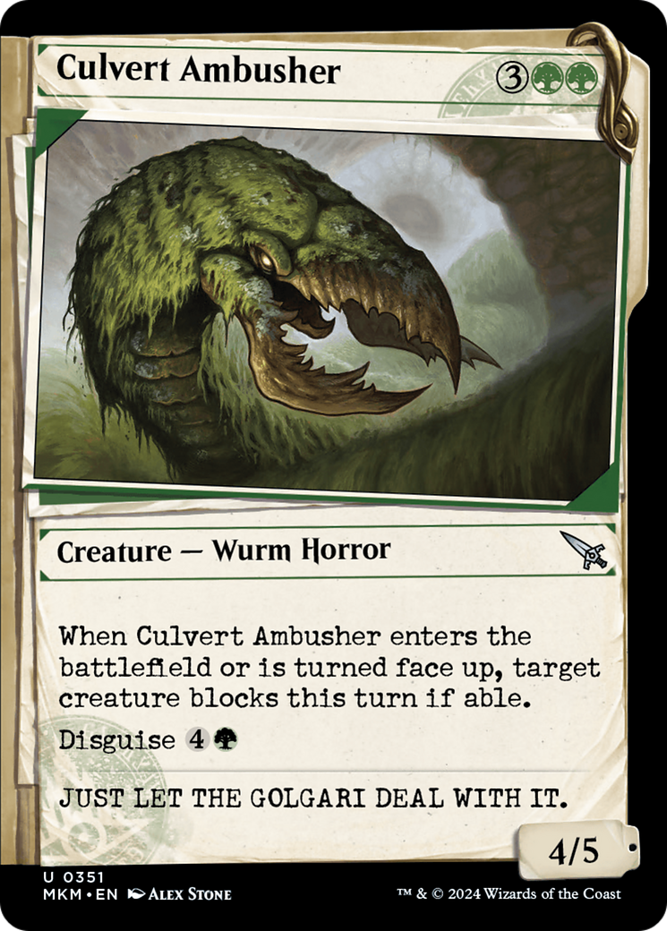 Culvert Ambusher (MKM-351) (Showcase)
