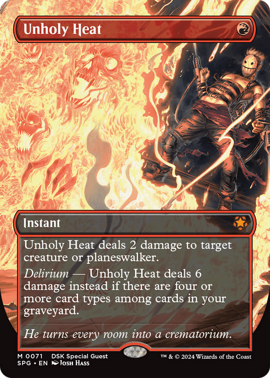Unholy Heat (SPG-071) (Borderless)