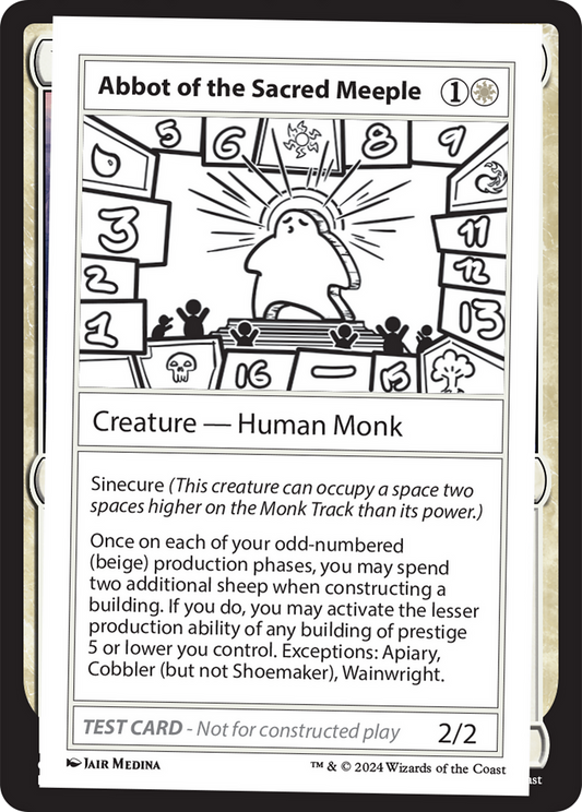 Abbot of the Sacred Meeple (MB2PC-271)