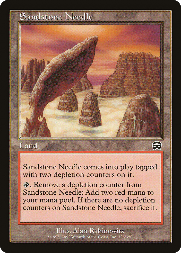 Sandstone Needle (MMQ-326) (Foil)