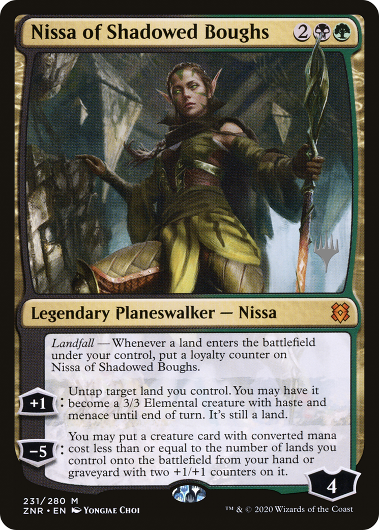 Nissa of Shadowed Boughs (PPZNR-231P)
