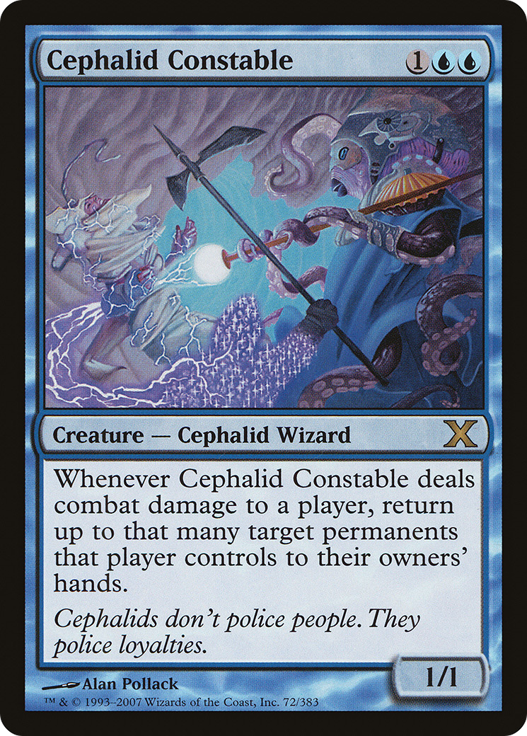 Cephalid Constable (10E-072) (Foil)