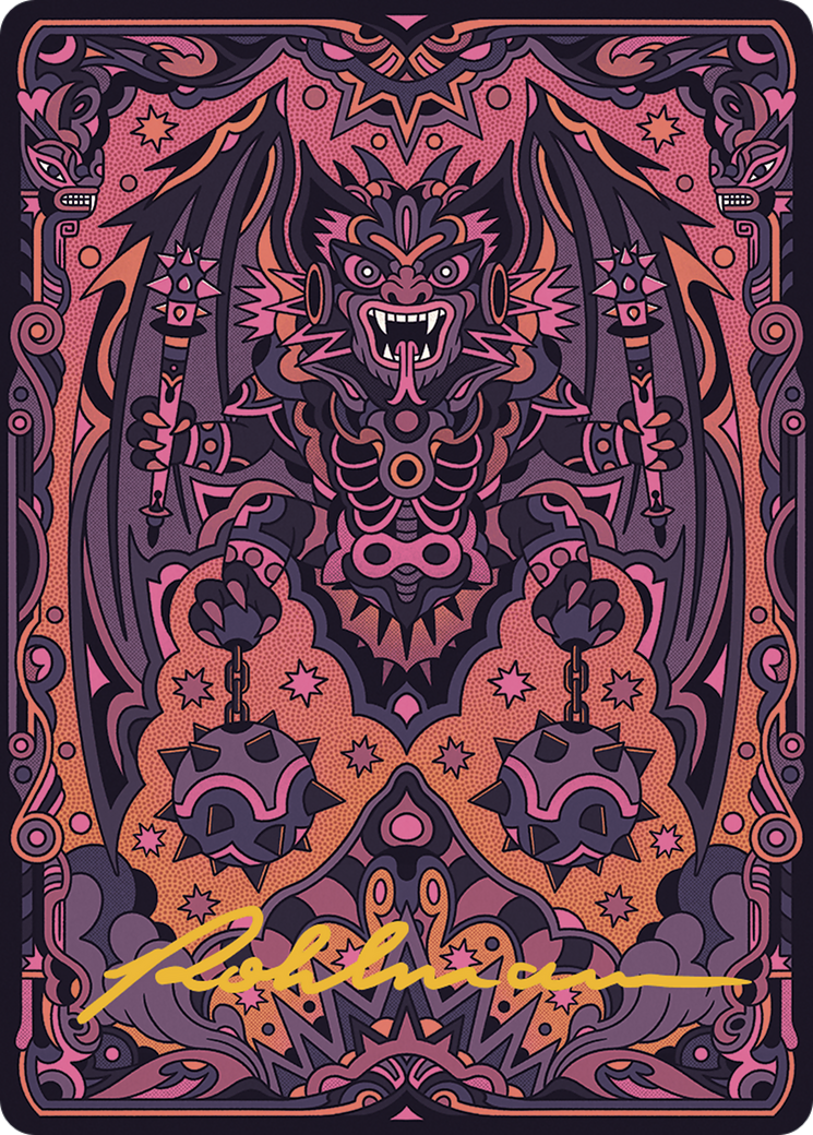 Bloodletter of Aclazotz Art Card (ALCI-061) (Gold-Stamped Signature)